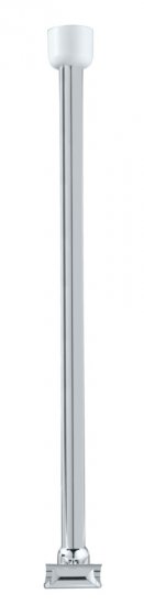 Deckenstütze für Teleskop-Duschstange Chrom, für Stangen mit Ø 2 / 2,5 cm 