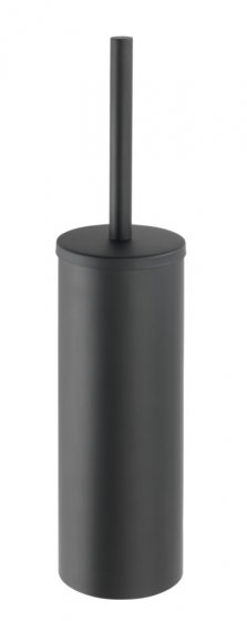 WC-Garnitur Mod. Bosio geschlossen Edelstahl Black matt, rostfrei 