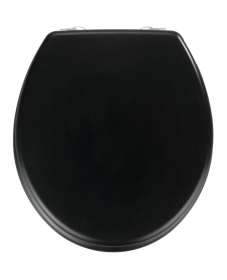 WC-Sitz Mod. Prima Schwarz Matt, MDF, FSC® zertifiziert