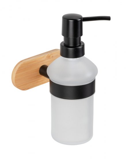 Turbo-Loc® Seifenspender Mod. Orea Bamboo, Befestigen ohne bohren 