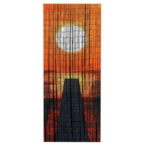 Bambusvorhang Mod. Sonnenuntergang, 90 x 200 cm 