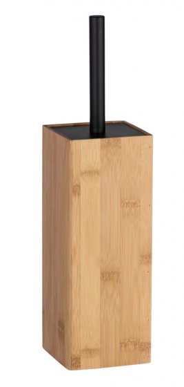 WC-Garnitur Mod. Padua Bambus, Bambus kombiniert mit Stahl 