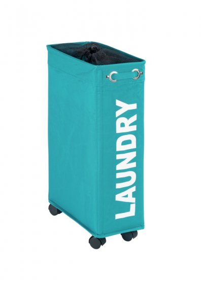 Wäschesammler Mod. Corno Petrol, Wäschekorb, 43 l 