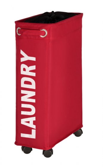 Wäschesammler Mod. Corno Rot, Wäschekorb, 43 l 