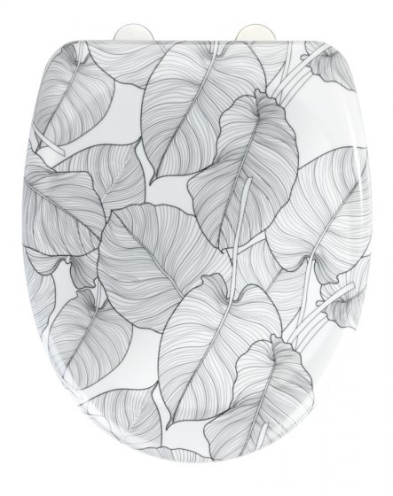 WC-Sitz Duroplast Mod. Samoa, aus antibakteriellem Duroplast 