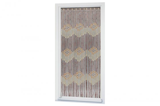 Bambusvorhang Holzperlen, Bambusperlen-Vorhang aus echter Handarbeit 