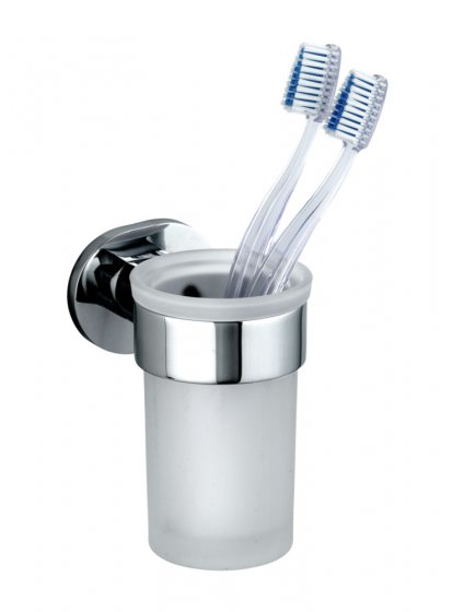 UV-Loc® Zahnputzbecherhalter Mod. Maribor , Befestigen ohne Bohren mit innovativem Klebesystem