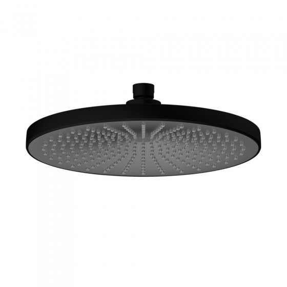Regenduschkopf Ultimate Shower Schwarz/Grau, Ø 25 cm 