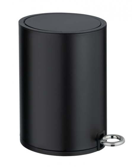 Kosmetik Treteimer Mod. Monza Schwarz matt, mit Absenkautomatik 