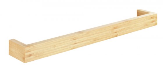 Handtuchstange Mod. Bambusa aus Bambus, 60 cm, inkl. Befestigungsmaterial 