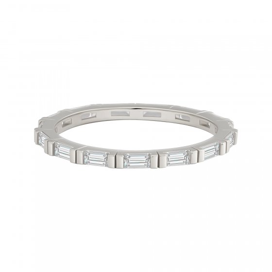 Ring 925 Silber rhodiniert mit Zirkonia 