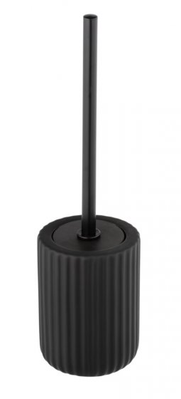 Keramik WC-Garnitur Mod. Belluno Schwarz, mit Soft-Touch Oberfläche 