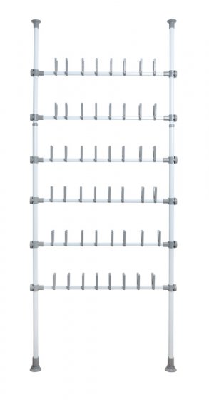 Teleskop-System Mod. Herkules Shoes, für 48 Paar Schuhe