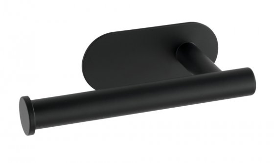 Turbo-Loc® Toilettenpapierhalter Mod. Orea Black Matt, Befestigen ohne bohren 