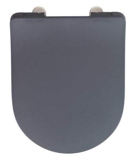Premium WC-Sitz Mod. Sedilo matt Grau, mit Absenkautomatik