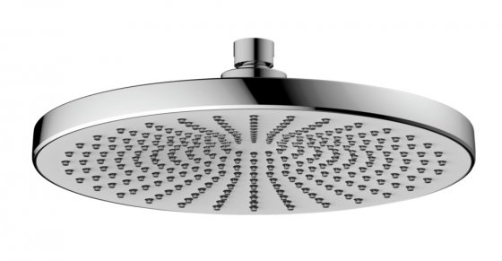 Regenduschkopf Ultimate Shower Chrom/Weiß, Ø 25 cm 