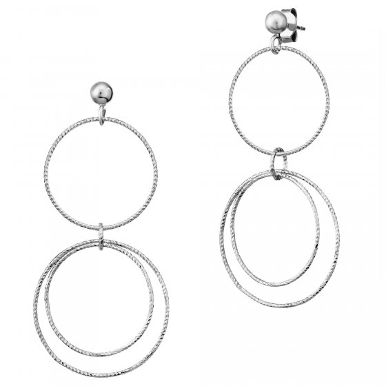 Ohrstecker 925/- Sterling Silber rhodiniert 