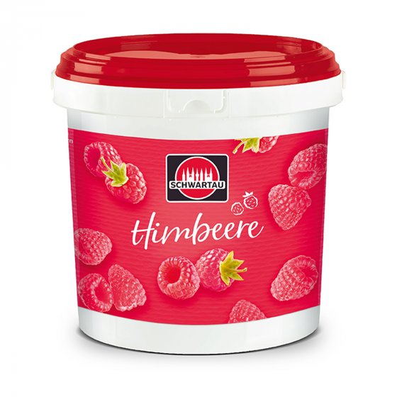 Schwartau Eimer Konfitüre Himbeere Aufstrich im Gastro Pack 2900g 