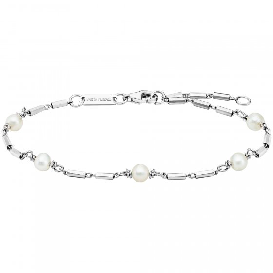 Armband 925/- Sterling Silber rhodiniert Süßwasserperlen 
