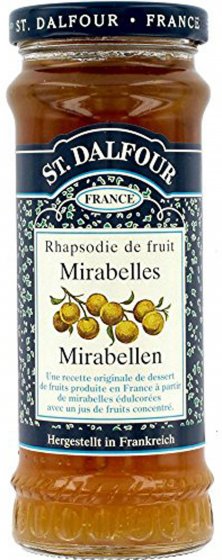 St. Dalfour Fruchtaufstrich Mirabellen Brotaufstrich Konfitüre 280g 
