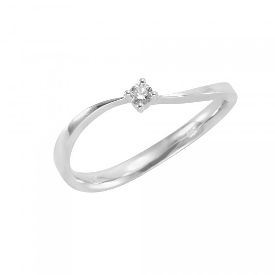 Ring Gold 585 mit Brillant 0,04ct. 