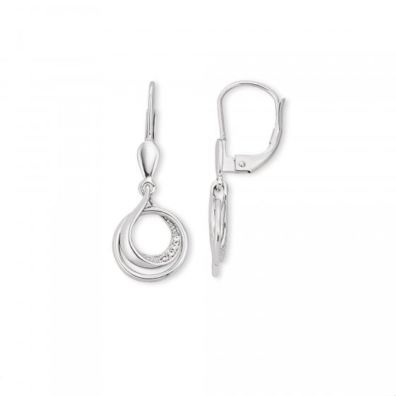 Ohrringe Gold 585 mit 6x Brillant zus. 0,03ct. 