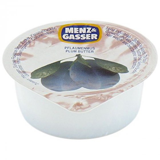 Menz und Gasser Konfitüre Extra portioniert Pflaumenmus 2500g 
