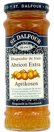 St. Dalfour Fruchtaufstrich Aprikosen Brotaufstrich Konfitüre 280g 