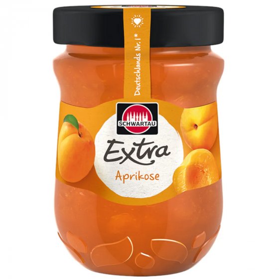 Schwartau Extra Aprikose Frühstück Fruchtaufstrich vegan 340g 