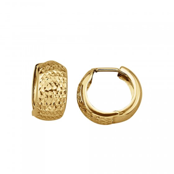 Ohrringe Gold 375 diamantiert 