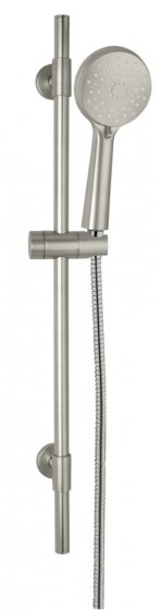 Brauseset Mod. Young Edelstahl gebürstet, Länge Stange: 66 cm 