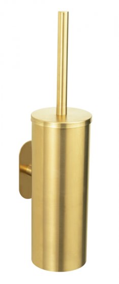 Turbo-Loc® WC-Garnitur Mod. Orea Gold Matt geschlossen, Befestigen ohne bohren 