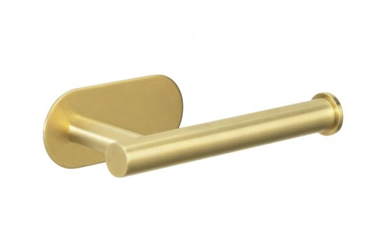 Turbo-Loc® Toilettenpapierhalter Mod. Orea Gold Matt, Befestigen ohne bohren 