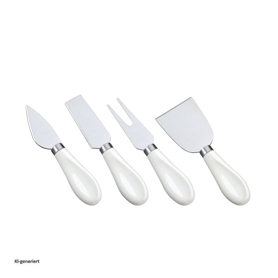 Käsemesser-Set 4-teilig FORMAGGIO Porzellan 