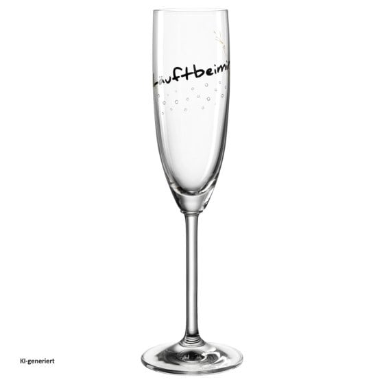 Sektglas 200 ml 'Läuftbeimir' PRESENTE 