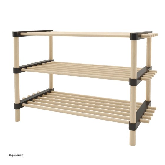 Mehrzweckregal 76x50 cm, variabel Kiefernholz 