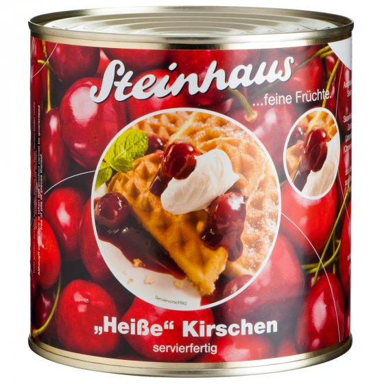 Steinhaus Heiße Kirschen feine süße Frucht servierfertig 2650ml 
