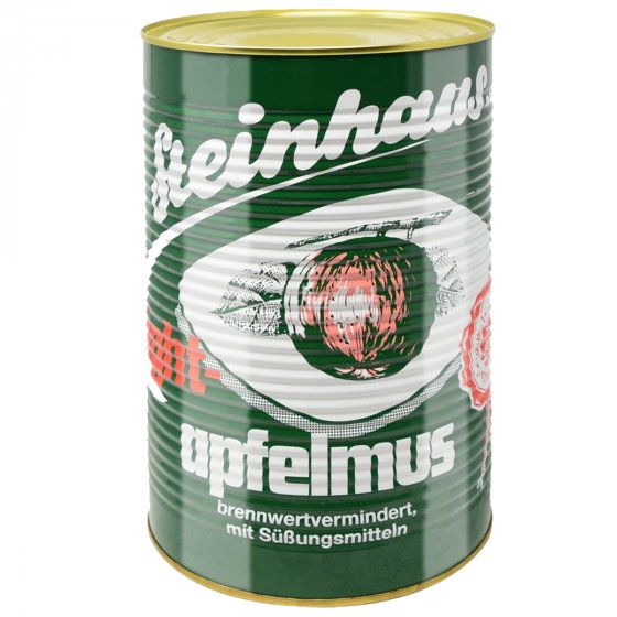 Steinhaus Apfelmus light mit Süßungsmittel Püree ohne Stücke 4300g 