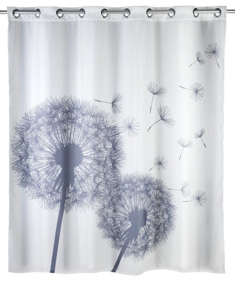 Anti-Schimmel Duschvorhang Mod. Astera Flex, aus 100 % Polyester