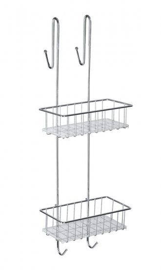 Duschcaddy Mod. Aldo 2 Etagen Edelstahl, rostfrei