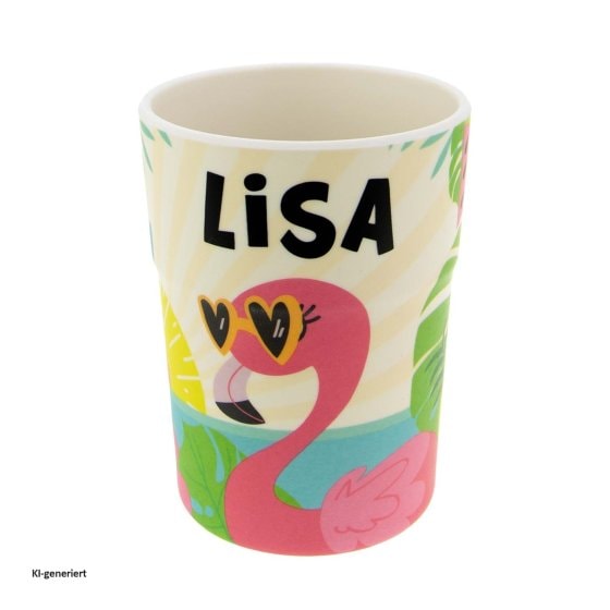 Kinderbecher Namensbecher Lisa 