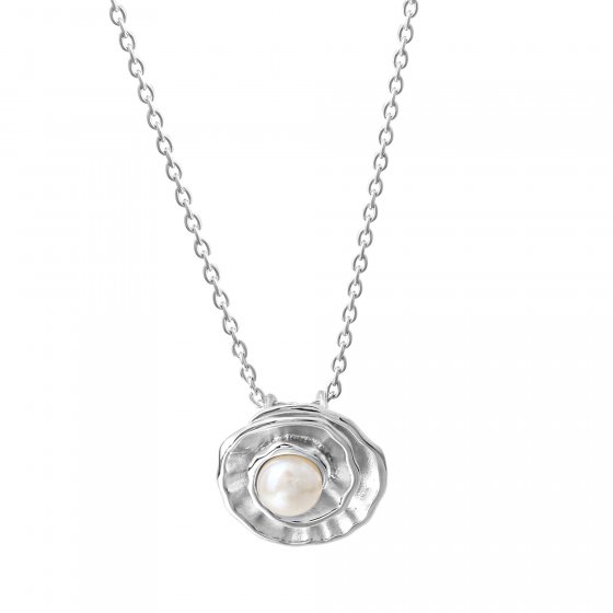 Halskette 925 Silber Süßwasserzuchtperle 