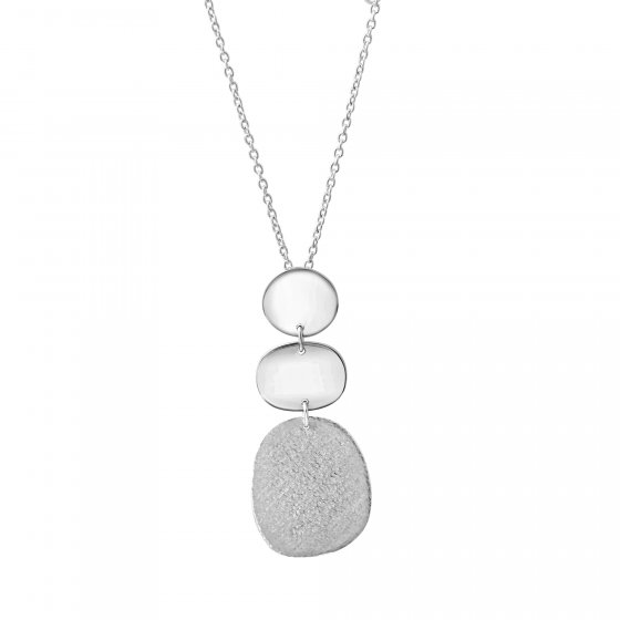 Halskette 925 Silber rhodiniert 