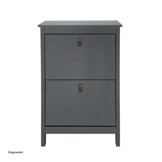 Schuhschrank Hayet Grau 