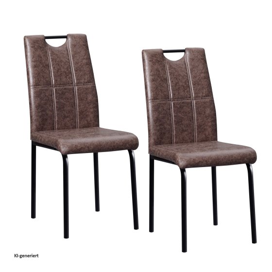 Stuhl Denton Vintage 2er-Set 