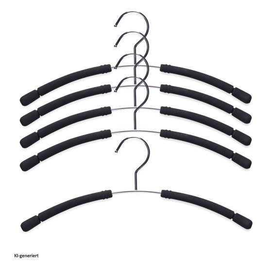 Kleiderbügel, 5er Set aus Metall 