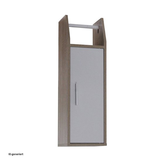 Toilettenpapierhalter mit Schrank 