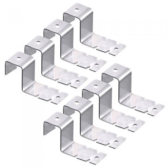Fensterhaken 8er Set, für Fensterrahmen bis 1,8 cm geeignet 