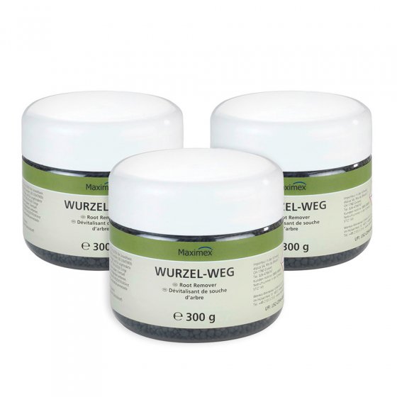 Wurzel-weg 300 g, 3er Set, Wurzelentferner 