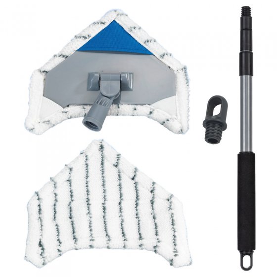 Multiflex-Wischer inkl. Teleskopstiel, für Fliesen, Fenster und Böden geeignet 